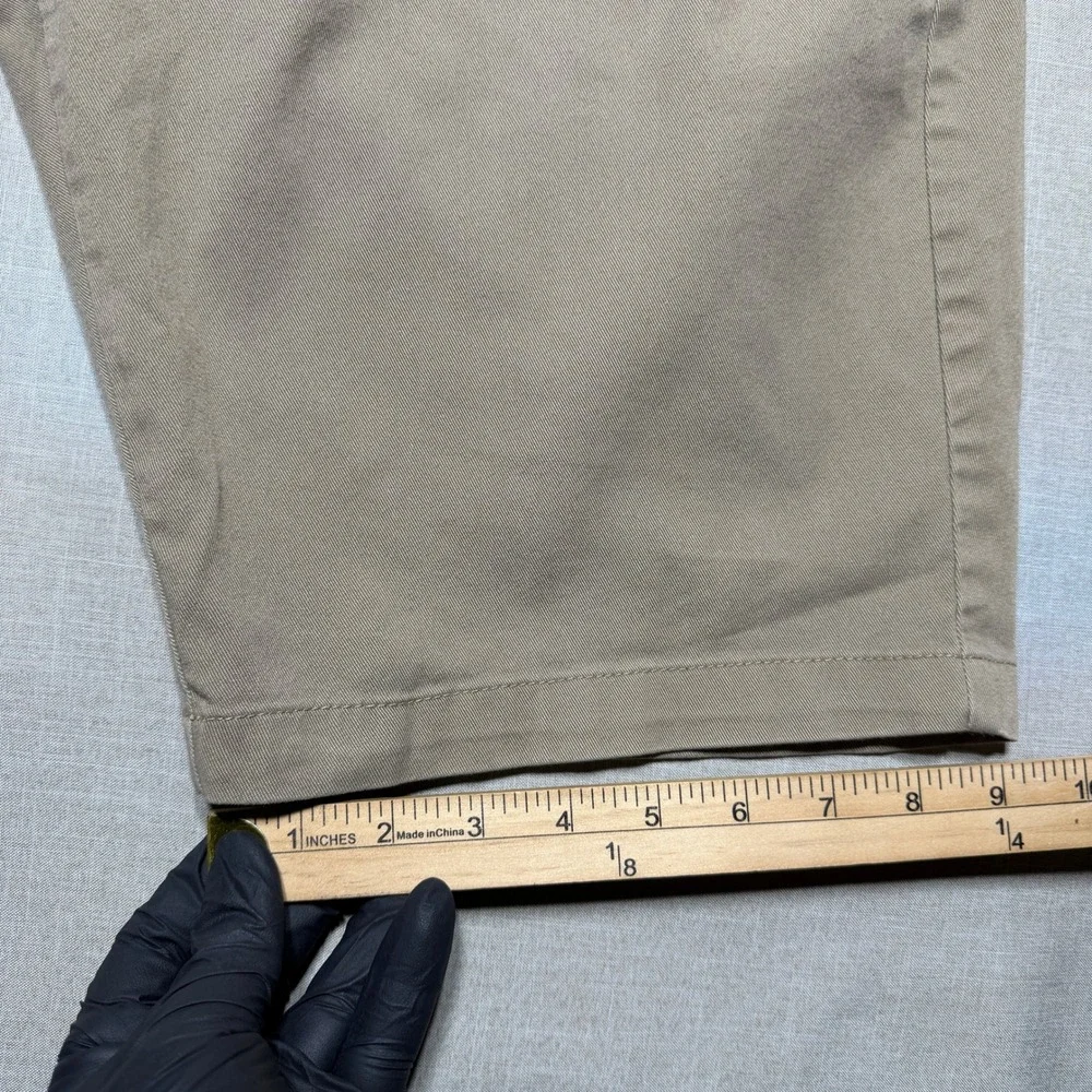 Volcom Shorts Mens 32 Khaki Frickin Modern Stretch Chino Skate Surf Casual